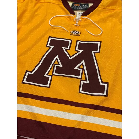 Vintage 2005-2006 Easton Minnesota Golden Gophers Alternate Hockey Jersey 2XL - Picture 5 of 6
